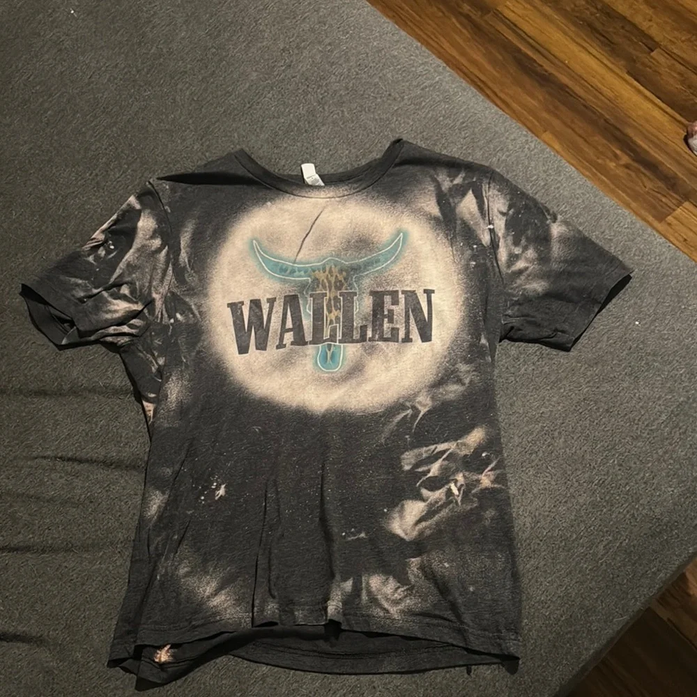 Bella Canvas Black and Tan Graphic Tee - Picture 1 of 3